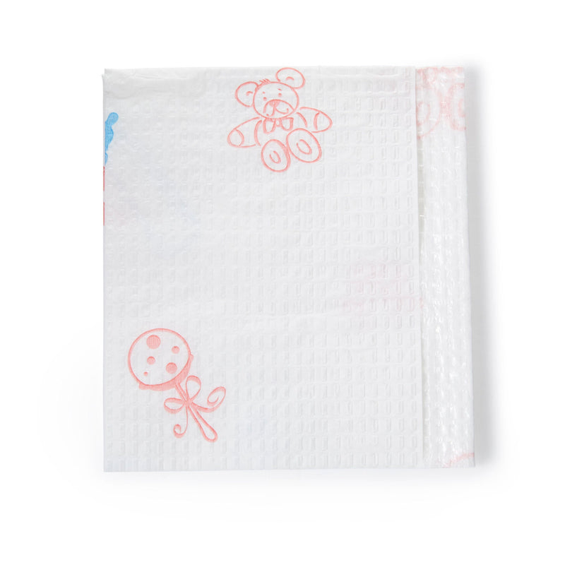 Tidi® Smooth Scale Liner Paper, 13 x 22 Inch, Print (Pins, Bottles & Carriages)