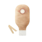 New Image™ 18402 Two-Piece Transparent Urostomy Pouch, 44 mm Flange, Green Match