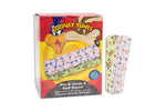 Adhesive Strip Looney Tunes™ Stat Strip® 3/4 X 3 Inch Plastic Rectangle Kid Design (Looney Tunes Wile Coyote / Roadrunner) Sterile