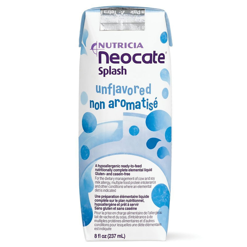 Neocate® Splash Hypoallergenic Ready-to-Feed Elemental Liquid, 8-ounce carton