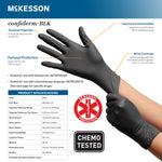 McKesson Confiderm® 6.8C Nitrile Exam Glove, Extra Large, Blue