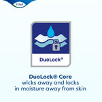 Tena® Dry Comfort™ Briefs with Curvdefence™, Large, 40 – 56 Inch, Five Drops