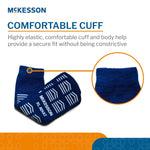 McKesson Slipper Socks, Double Tread, Extra Large, Dark Blue