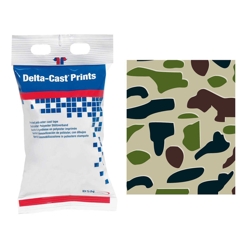 Cast Tape Delta-Cast® Prints 3 Inch X 12 Foot Polyester Camouflage Print