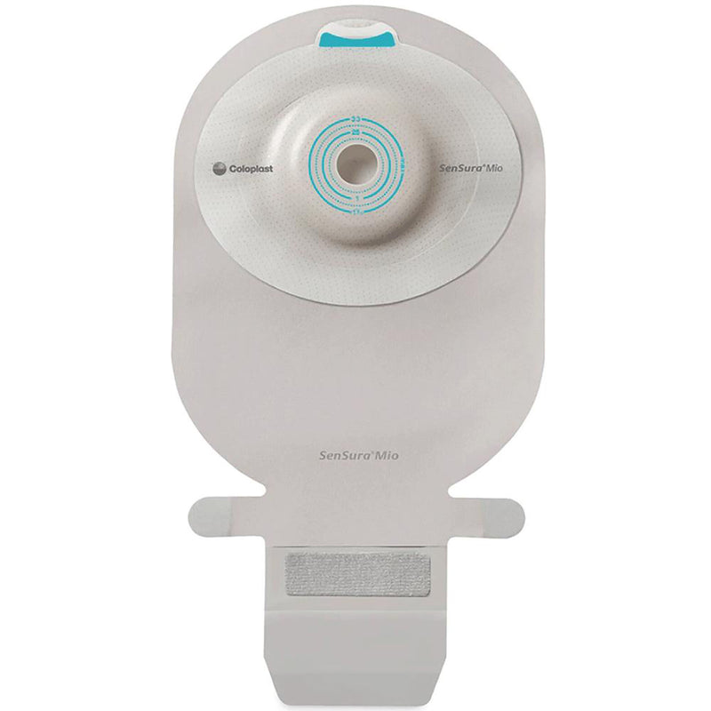 SenSura® Mio Convex Deep 1-Piece Transparent Ostomy Pouch, 28mm Stoma