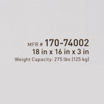 McKesson Gel Protekt Seat Cushion, 18 x 16 x 3 Inch