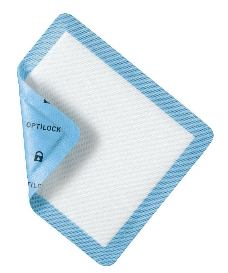Super Absorbent Dressing OptiLock® Rectangle 8 X 12 Inch With Border Sterile