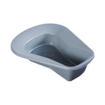 McKesson Stackable Bedpan, nonstick Plastic, Graphite Color
