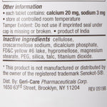 Geri-Care® Senna Plus Docusate Sodium / Sennosides Stool Softener