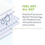 Prevail® Per-Fit 360°™ Daily Briefs, Maximum Plus, Size 3