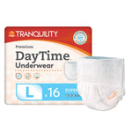 Tranquility Premium DayTime Disposable Absorbent Underwear, Large