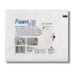 FoamLite™ Silicone Adhesive with Border Thin Foam Dressing, 2 x 2 Inch