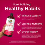 Mary Ruth's™ Liquid Morning Multivitamin, Raspberry Flavor, 30-ounce Bottle