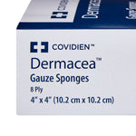 Dermacea™ Sterile Gauze Sponge, 4 x 4 Inch, Eight-Ply