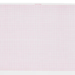 Philips ECG Recording Paper Thermal 8.5x11 Z-Fold Red Grid M3707A