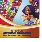 American® White Cross First Aid DC Super Hero Girls Kid Design Adhesive Strips