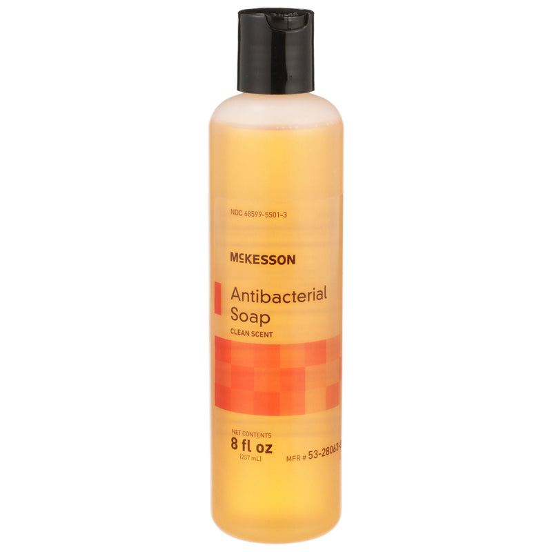 McKesson Clean Scent Antibacterial Soap, 8-ounce bottle