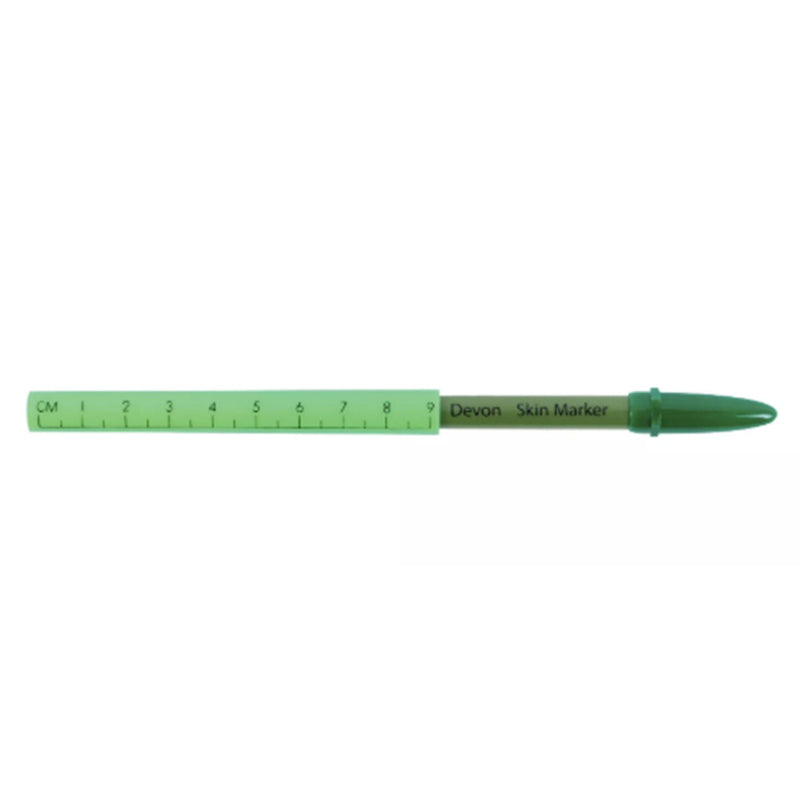 Cardinal Health™ Devon™ Surgical Skin Marker with Ruler, Dual Tip