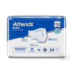 Attends® Extra Heavy Absorbency Briefs, Medium