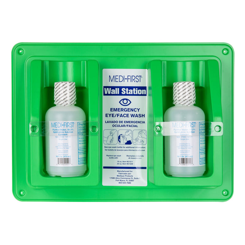Medi-First® Eye/Face Wash, 16-ounce squeeze bottle