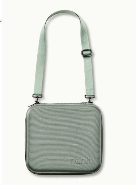 Traveling Light Case Nanit Green Oxford For use with Pro Camera, Sound + Light, and Flex Stand