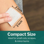 CareStock™ Gauze Sponge, 2 x 2 in. 8-Ply, Medical-Grade Cotton Wound Dressing
