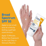 CeraVe® Hydrating Mineral Sunscreen Body SPF 50, 5-ounce Tube