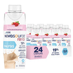 Novasource® Renal Strawberry Formula for Patients on Dialysis, 8-ounce Carton
