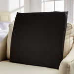 McKesson Back Support Cushion, 18 x 17 Inch, Black