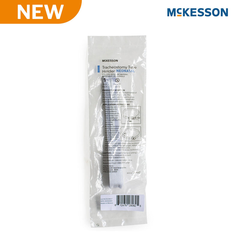 Tracheostomy Tube Holder McKesson 3/4 X 10 Inch Neonate