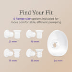 Wearable Electric Breast Pump DiscreetDuo™ Flow