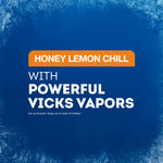 Vicks VapoCool Severe Menthol Oral Anesthetic Drops Honey Lemon Chill