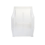 AkroBins® Storage Shelf Bin, Clear, 4 x 4.125 x 10.875 Inch