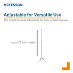 McKesson IV Pole, Three Legs, Two Hooks