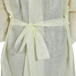 McKesson AAMI Level 2 Isolation Gown, Tie Neck Style, Extra Large, Yellow