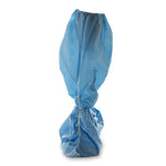 Boot Cover McKesson One Size Fits Most Knee High Nonskid Sole Blue NonSterile