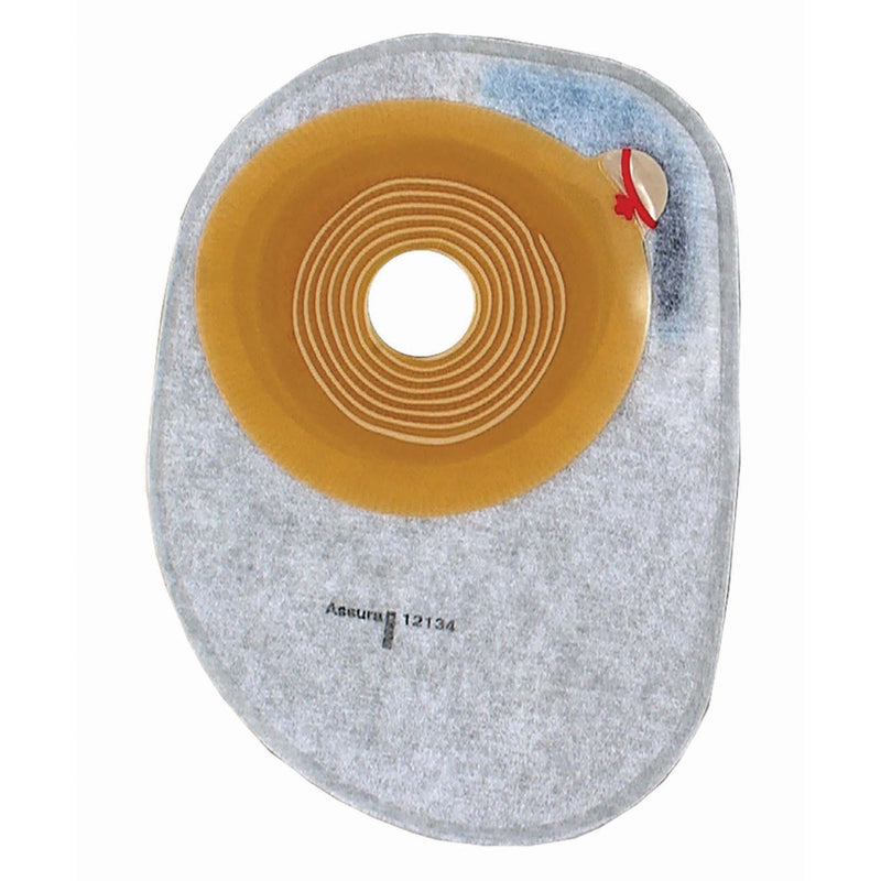 Assura® Original 1-Piece Closed End Transparent Colostomy Pouch, 25mm Stoma