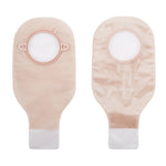 New Image™ Transparent Colostomy Pouch, Pre-cut to Fit 70 mm Stomas, Blue Match
