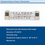 Fisherbrand™ Dual-Scale Refrigerator / Freezer Thermometer, -40° to +80° F