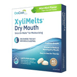 OraCoat XyliMelts Stick-On Melts for Moisturizing, Mild Mint