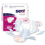 Seni® Super Quatro Severe Absorbency Incontinence Brief, Extra Large