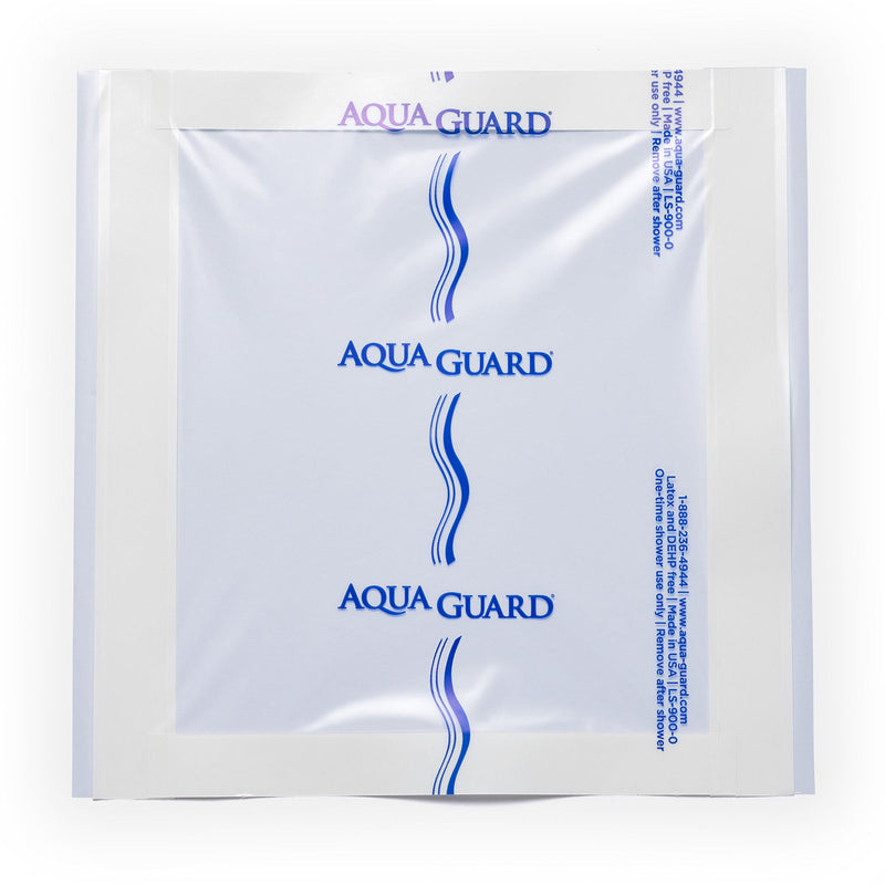IV Site Barrier Protector AquaGuard® Shower Sheet 9 X 9 Inch Square NonSterile