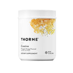 Oral Supplement THORNE® Creatine Pineapple Orange Flavor Powder 13.5 oz. Canister