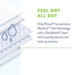 Prevail® Per-Fit 360°™ Daily Briefs, Maximum Plus, Large