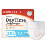 Tranquility Premium DayTime Disposable Absorbent Underwear, 2XL