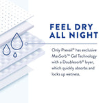 Prevail Air™ Overnight Briefs Overnight Absorbency, Size 2