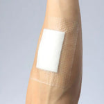 Super Absorbent Dressing ExcelSAP™ Square 6 X 7 Inch With Border Sterile