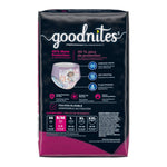 Goodnites® Heavy Absorbency Nighttime Underwear, S/M for Girls 43 – 68 lbs.