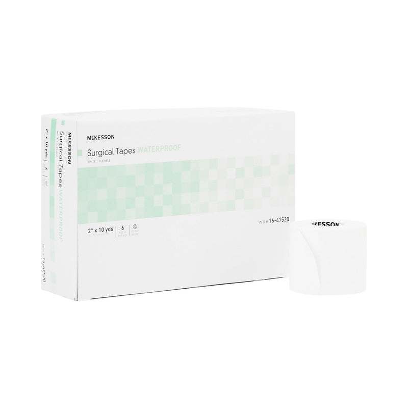 McKesson Adhesive Medical Tape, 2 Inch x 10 Yard, White