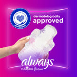 Always® Radiant Regular Pads, Size 1